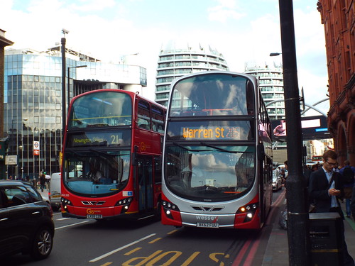 Wessex Connect 40605, BX62FUU at Old Street on route 205 to Warren Street