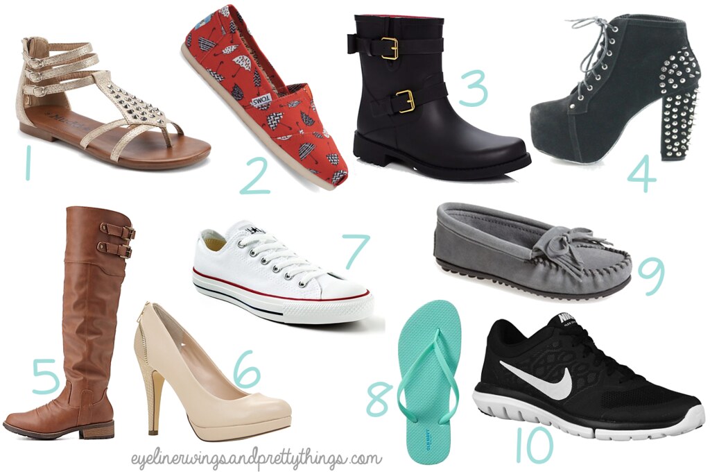 10 Shoes Every College Girl Needs // eyelinerwingsandprettythings