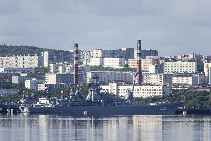 Kirov-class battlecruiser Pyotr Velikiy