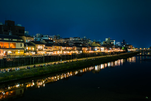 life park street city travel summer people urban house building water beautiful japan architecture night river garden relax landscape japanese canal kyoto asia cityscape place nightscape traditional culture recreation