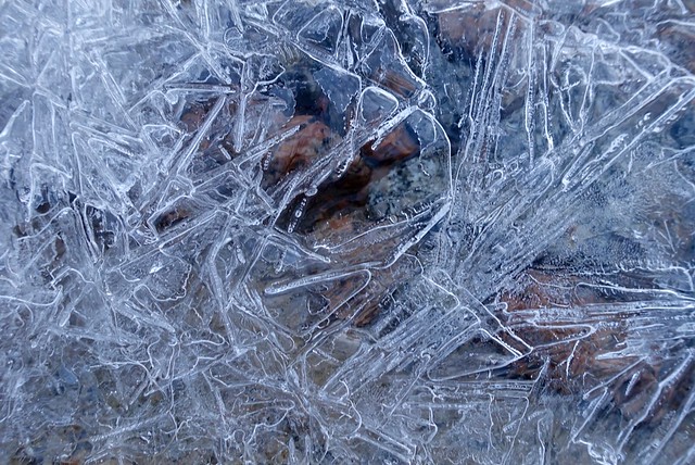 Pretty ice crystals, m817