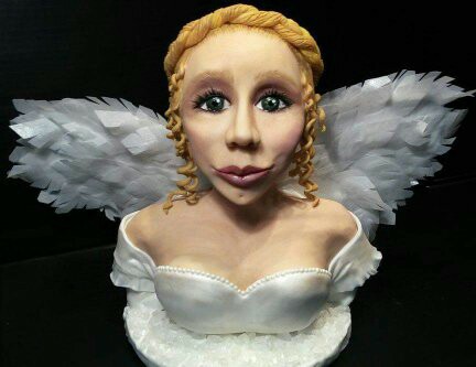 Christmas Angel by Shanelle Long of Sugar Shock Cake Company