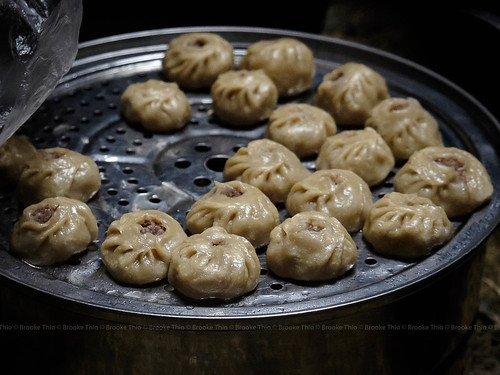 Mongolian Buuz (steamed meat dumplings)