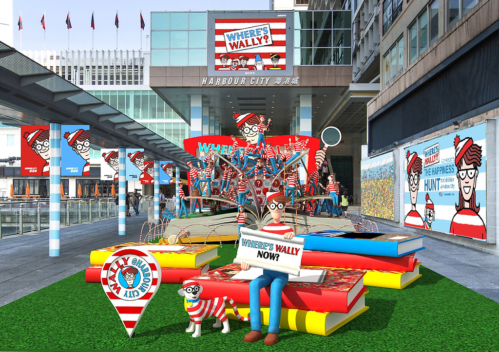 The Happiness Hunt – Where’s Wally? Art Exhibition @ Harbour City - Alvinology