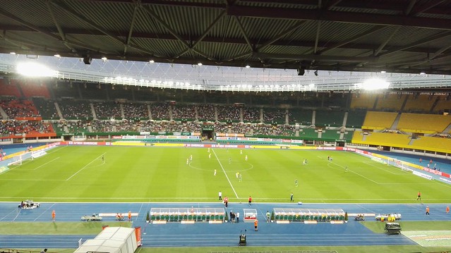 Im Ernst-Happel-Stadion
