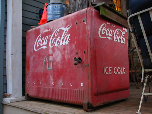 old longexposure red mississippi drink antique coke porch starkville cocacola cooler 76 icecold rogersmith