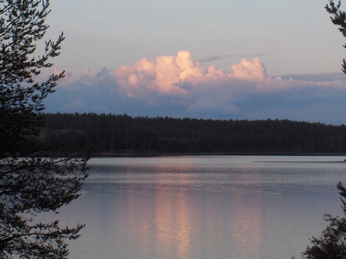 sunset nature sweden sverige idre