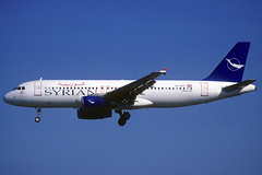 Syrianair A320-232 YK-AKD BCN 03/09/2005