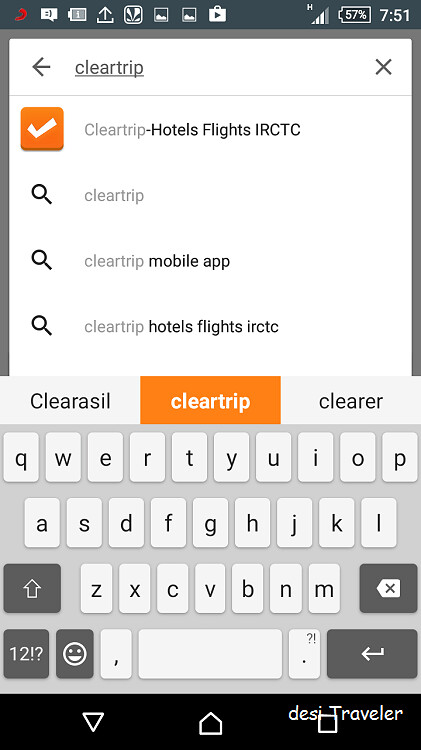 Cleartrip app review