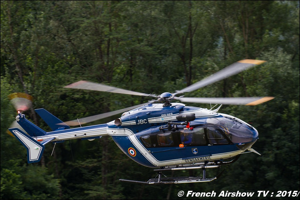 EC-145 Gendarmerie,Fête aerienne Albertville 2015, Meeting Aerien 2015