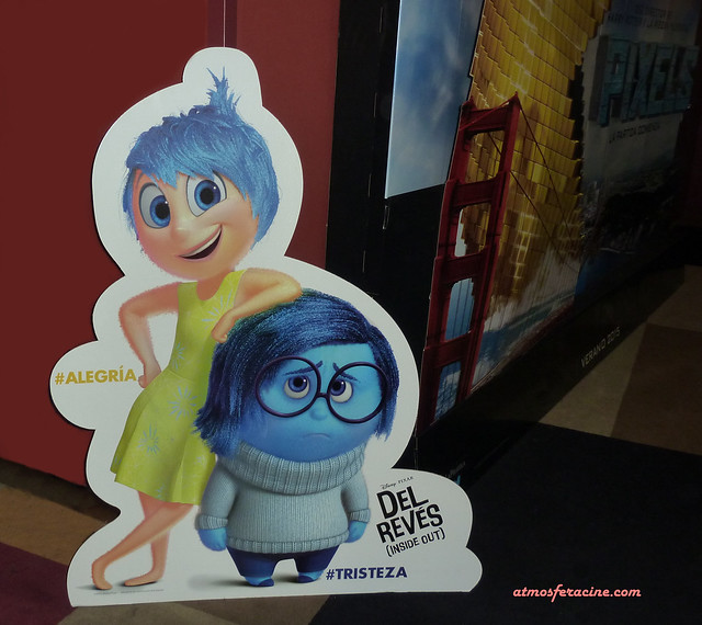 Tristeza y Alegria - Sadness and Joy - Personajes - Characters - Inside Out - Del reves