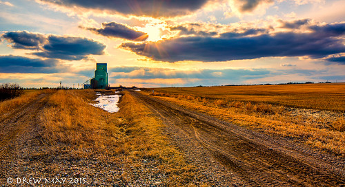 county light sky canada abandoned st clouds landscape paul photography spring farm elevator grain may drew railway alberta gods drewmayphoto