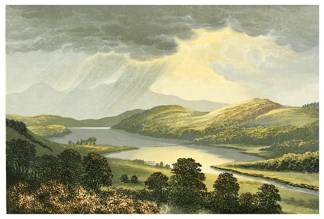 004- Lago Fad-Scottish loch scenery-1882-A.F. Lydon