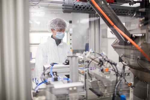 位於美國麻州的24M總部，研究人員正在研發新版鋰電池。圖片來源：24M。