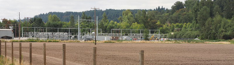 Substation near Foothills Trail: For some reason, it really jumped out at me.  I got this weird feeling that it was new, but I'm not so sure.
