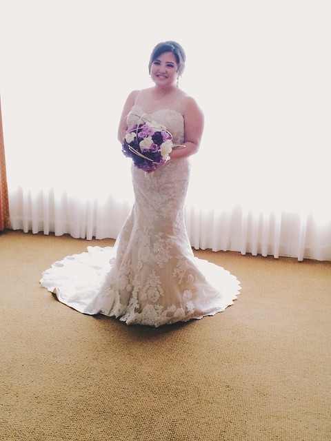 The stunning bride!