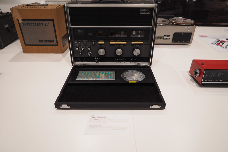 銀座SONYビルIt's a SONY展ラジオCRF-230