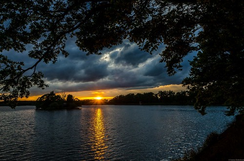 sunset třeboň trebonsko rybníksvět