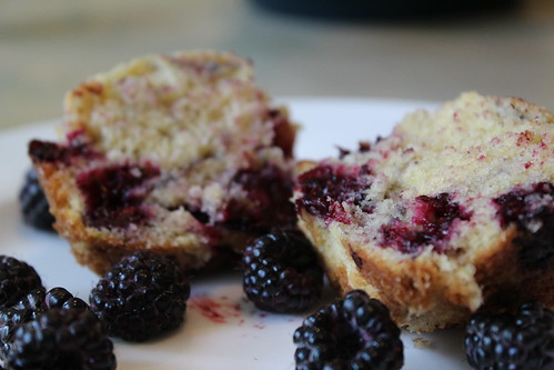 Black Raspberry Muffins :: coppertopkitchen.blogspot.com