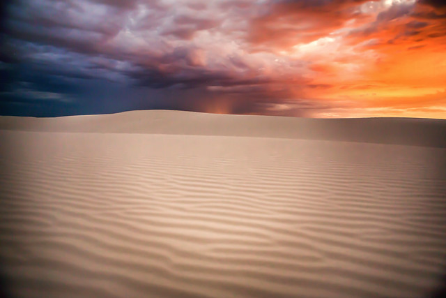 Night at White Sands