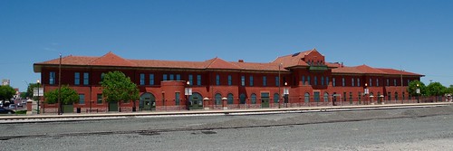 railroad station terminal depot dodgecity atsf