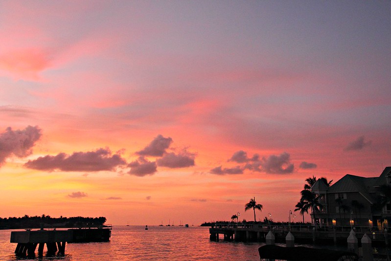 Auringonlasku Key Westissä