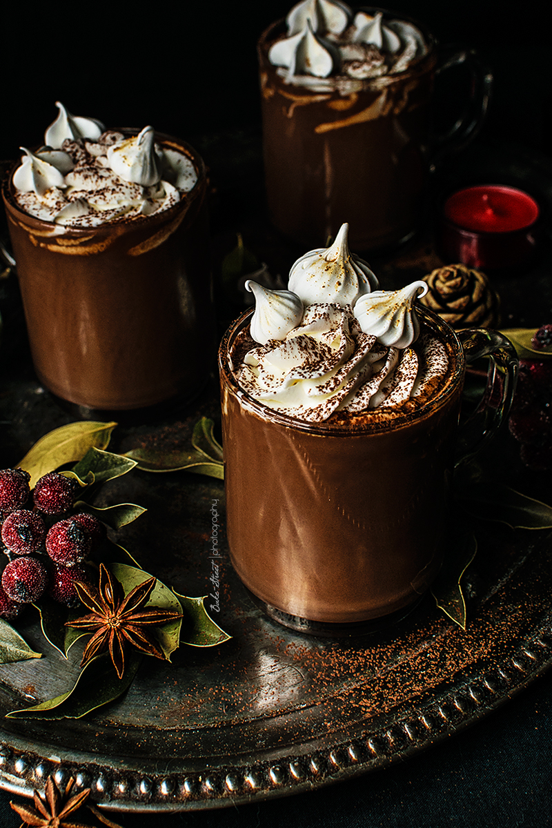 Chocolate a la taza de pan de jengibre