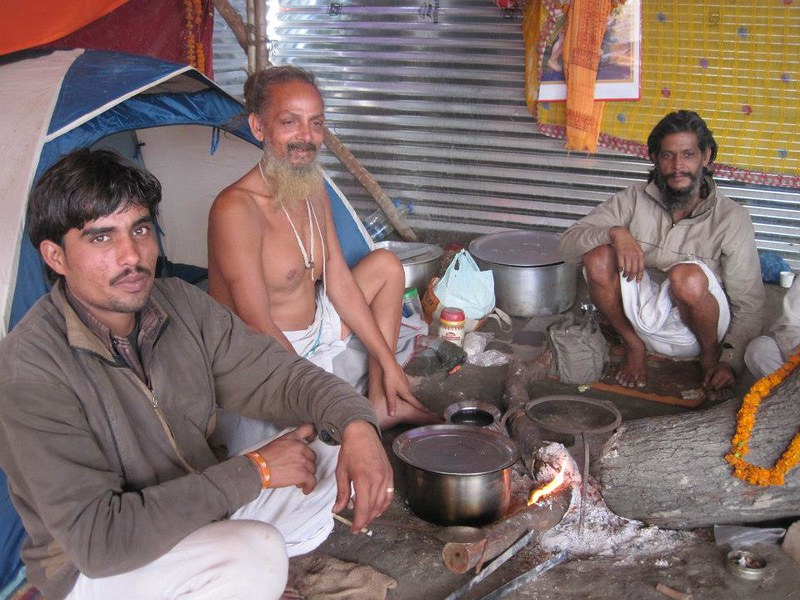 Visit an ashram in India