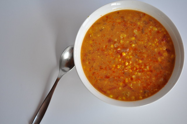 Coconut-Curry Corn Soup