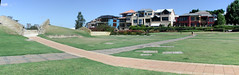 Perth park in riverside housing development