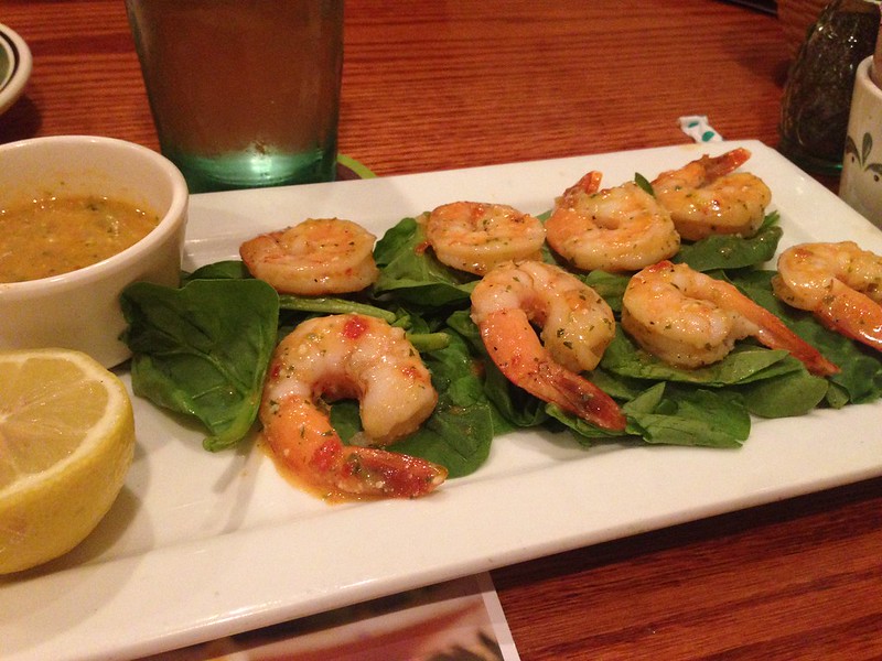 Shrimps appetizer