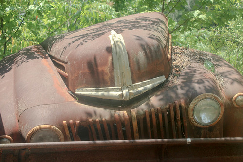ford vintage rusty pickup rusted 1942 forties