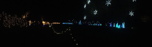bellingrath gardens christmas lights panoramic view