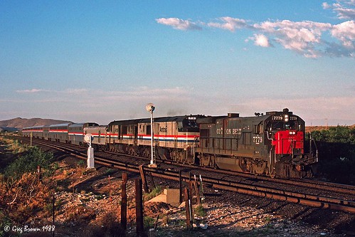 southernpacific sp amtrak amtk spsunsetroute arizona sunset sunsetlimited sunsetroute ge generalelectric trains railroads passengertrain