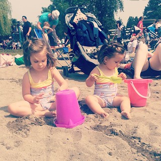 First beach day of the 
summer!