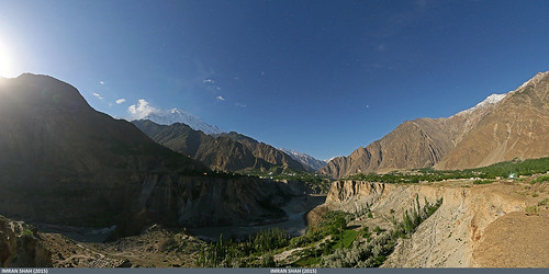 trees pakistan sky panorama moon snow mountains ice water canon river stars landscape geotagged rocks wide structures tags location nightshoot elements vegetation greenery hunza cloudscapes settlement canonefs1022mmf3545usm summits nasirabad gilgitbaltistan imranshah canoneos70d gilgit2