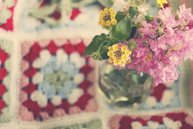 Flowers and Crochet