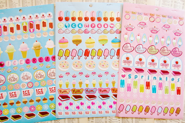 ice cream paper kit giveaway