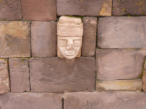 faces in the wall