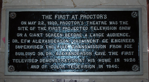 Proctor's first plaque