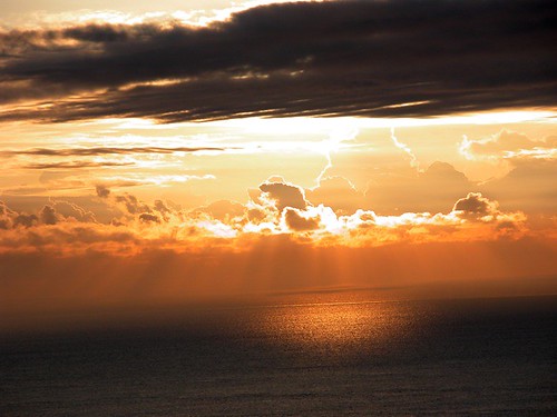 ocean sky beach clouds sunrise florida imran