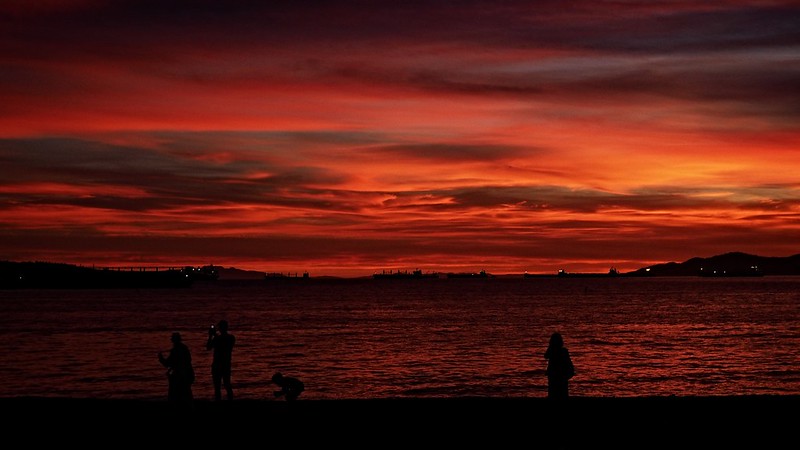 Sunset at English Bay