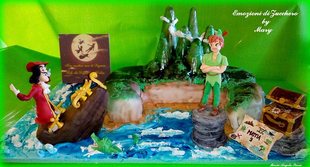 Peter Pan and The Neverland Cake by Emozioni Di Zucchero Mary