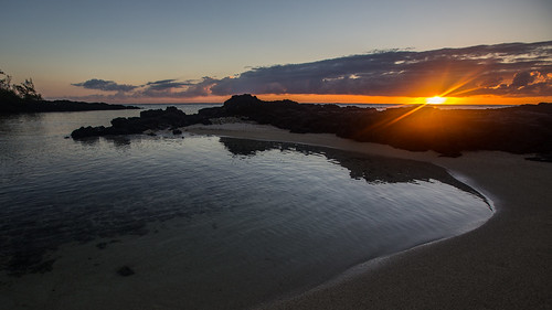 ocean beach strand sunrise meer maurice indian mauritius sonnenaufgang bellemare