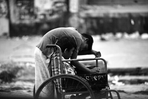 street boys brothers dusk candid wheelchair disabled moment today bangladesh carwindow beggars chittagong norahmedroad