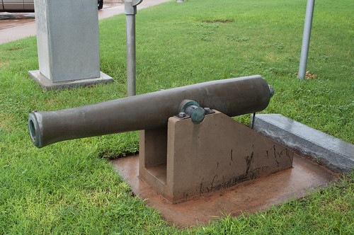 field gun texas napoleon vernon 1857 wilbargercounty