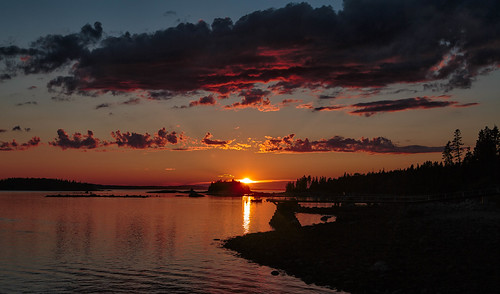 sunset summer sky clouds evening maine woodenboat brooklin eggemogginreachregatta