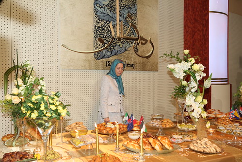 Maryam Rajavi Iran’s opposition Leader addresses dignitaries from Arab and Islamic countries and representatives of Muslim communities in France in a major Ramadan conference in Paris on 3 July 2015 -6