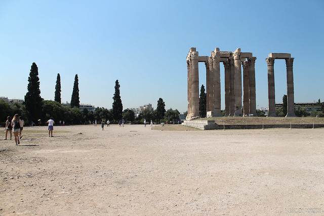 Griekenland 2015  |  Dag 4: Athene: Een fijn gesprek, Tempel van Zeus, Agora.
