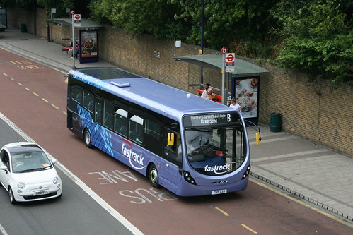 Arriva Southern Counties 4316 on Fastrack B, Dartford